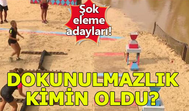 Survivor'da dokunulmazlığı kim kazandı? elemeye kalan iki isim kim? 111.bölüm fragmanı!