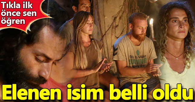 Survivor'da kim elendi? 21 Mart salı Şahika, Sedat, Pınar, Furkan