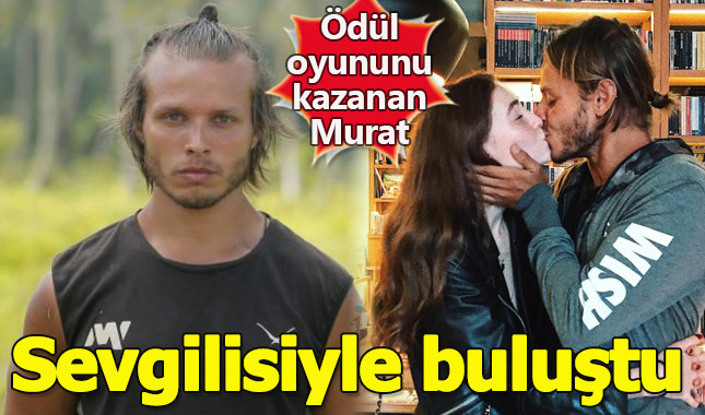 Survivor'da ödül kazanan Murat, sevgilisiyle fotoğraf paylaştı