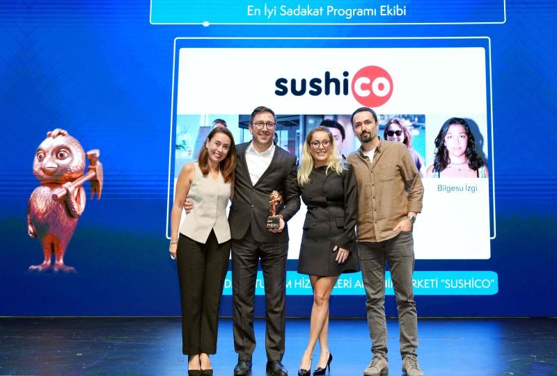 SushiCo'nun Sadakat Programına The Hammers Awards'tan Ödül