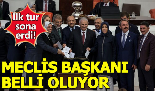 TBMM Başkanlığı seçiminin birinci tur sonuçları netlik kazandı