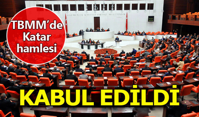 Tezkere TBMM'den geçti: Türk askeri Katar yolcusu