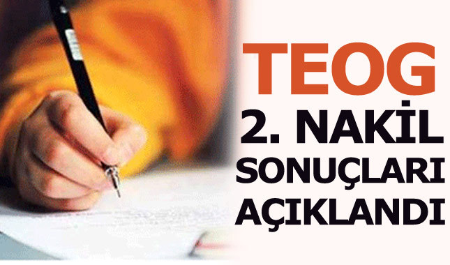 TEOG 2. yerleştirme nakil sonuçları açıklandı - meb.gov.tr sonuç sorgulama ekranı