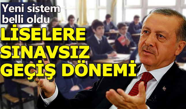 TEOG gidiyor, sınavsız sistem geliyor