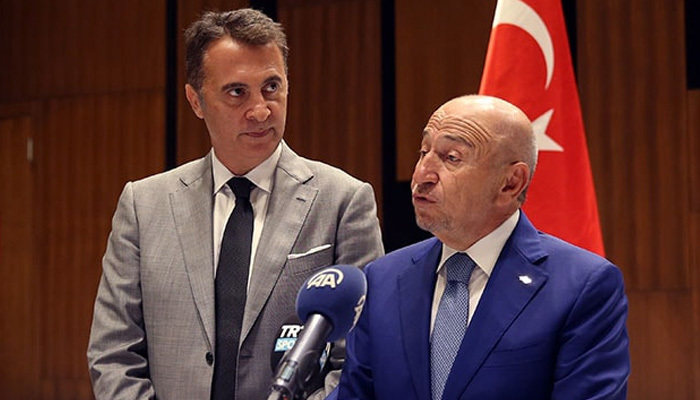 TFF Başkanı Özdemir'den Fikret Orman'a destek