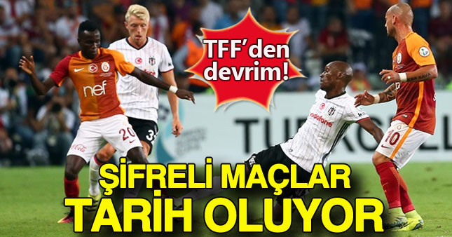 TFF'den şifresiz maç devrimi