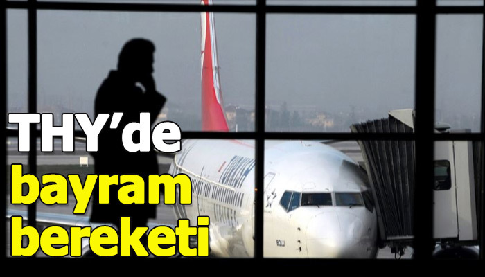 THY bayram tatilinde 2 milyon yolcu taşıyacak