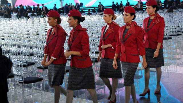 THY'nin yeni kabin kıyafetleri ilk kez görüntülendi