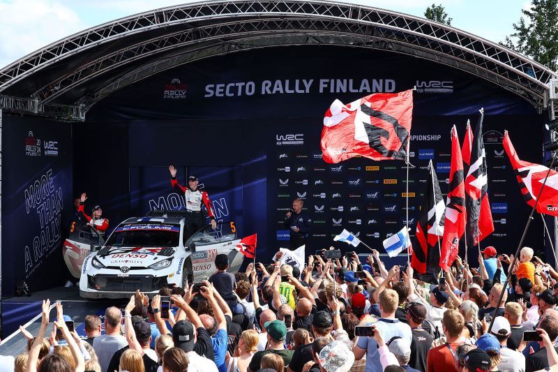 TOYOTA GAZOO Racing Finlandiya Rallisi'ni Bir Kez Daha Kazandı