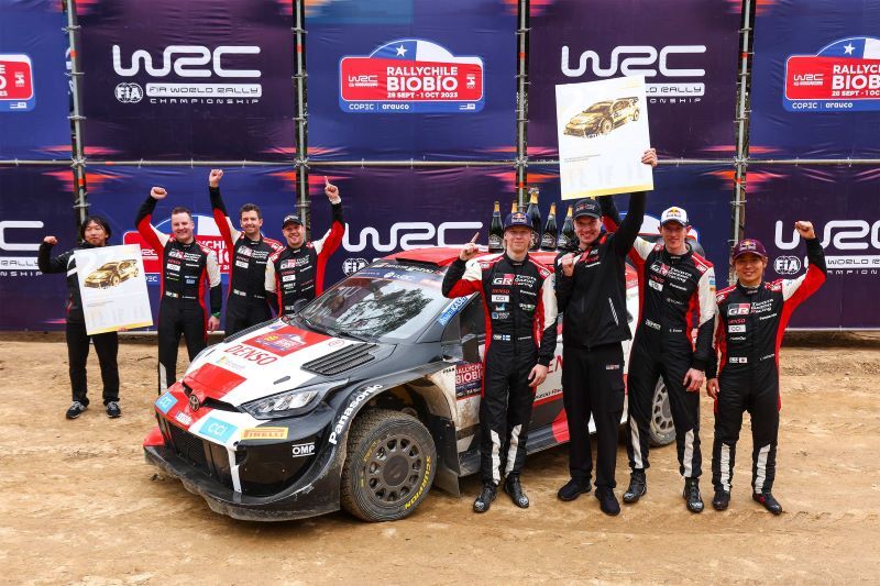 TOYOTA GAZOO Racing WRC'de Üst Üste 3. Kez Markalar Şampiyonu Oldu
