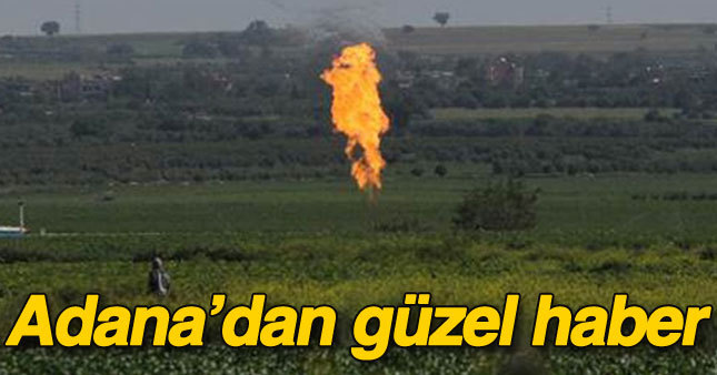 TPAO Adana'da doğalgaz buldu