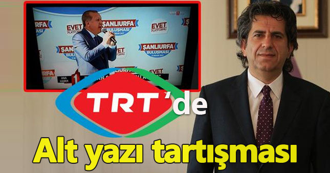 TRT'de alt yazı tartışmaları