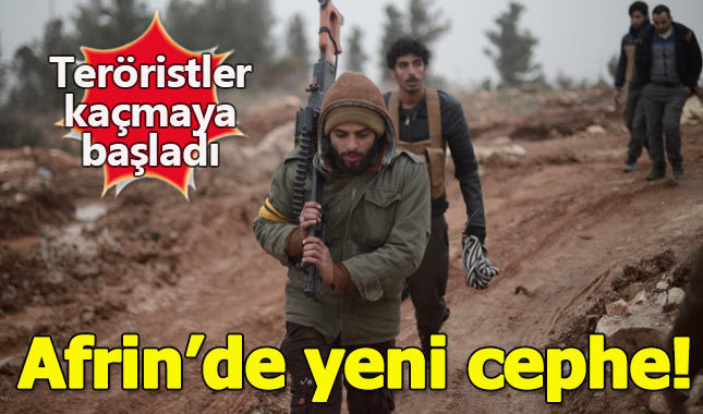 TSK, Afrin için yeni cephe açtı