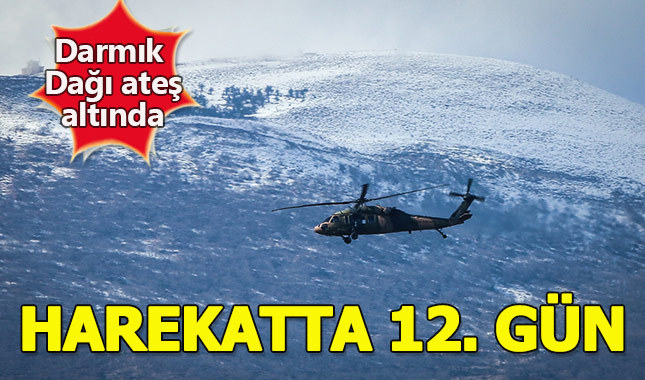 TSK Darmık Dağı'nı vuruyor - Afrin Harekatında 12. gün