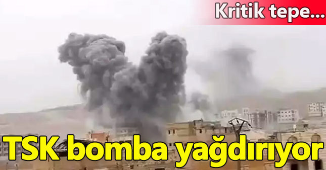 TSK El Bab'ı bombalıyor
