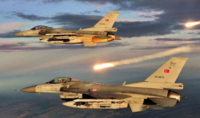 TSK, Irak'ın kuzeyindeki terör hedeflerini vurdu