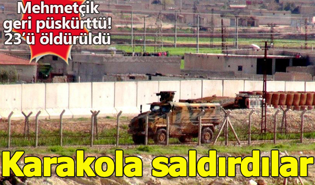 TSK açıkladı: Karakola saldıran 23 terörist öldürüldü!
