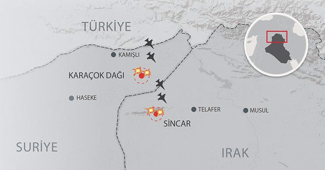 TSK'dan ABD'li komutana 'Sincar-Karaçok' yanıtı