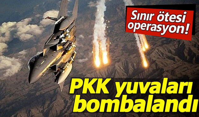 TSK'dan Irak'ın kuzeyine hava harekatı
