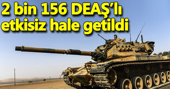 TSK'dan kapsamlı Fırat Kalkanı açıklaması