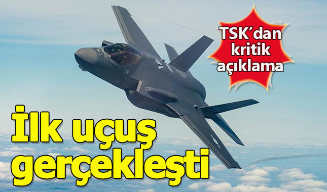 TSK'dan son dakika F-35 açıklaması