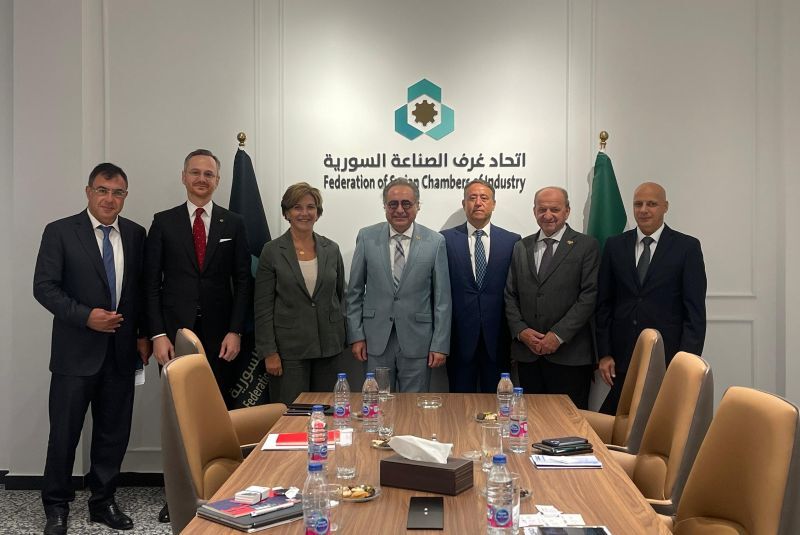 TÜSİAD Yönetim Kurulu Şam'da temaslarda bulundu