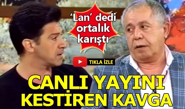 TV8'de yayını kestiren 'lan' kavgası! Hakan Ural çıldırdı...