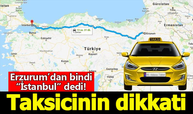 Taksicinin şüphesi canları kurtardı