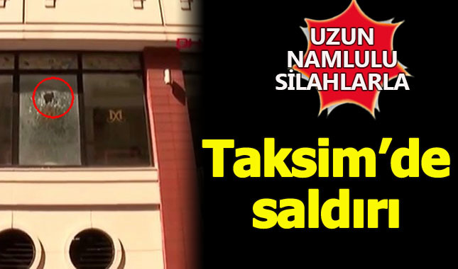 Taksim'de dehşet anları!