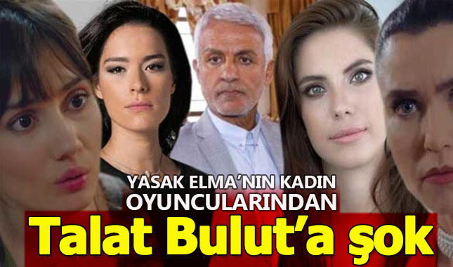 Talat Bulut'a bir darbede rol arkadaşlarından geldi