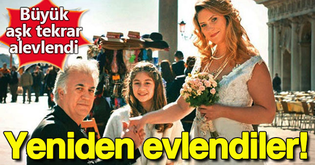 Tamer Karadağlı ile Arzu Balkan yeniden evlendi