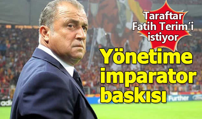 Taraftarın Fatih Terim ısrarı sürüyor