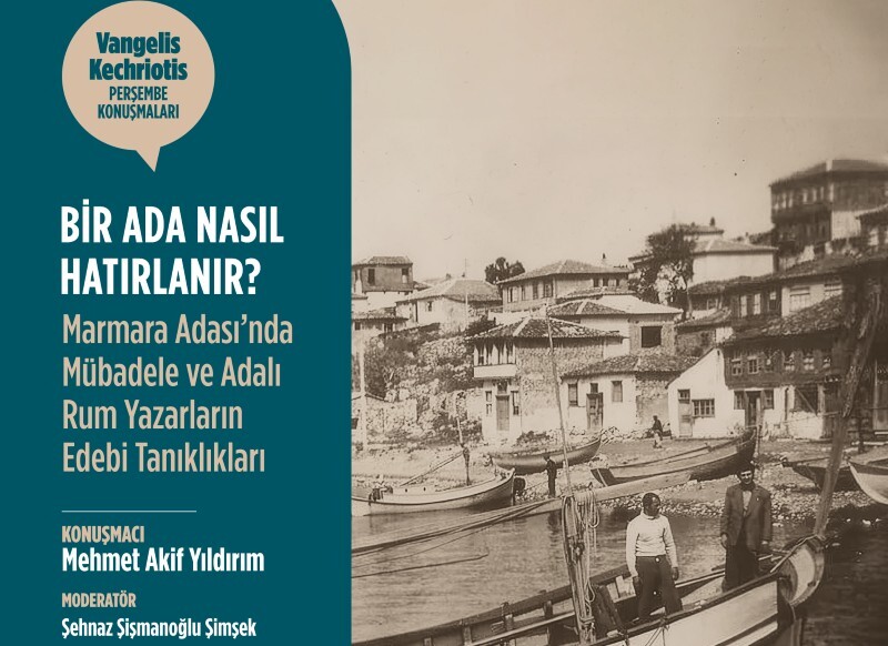 Tarih Vakfı'nın Vangelis Kechriotis Perşembe Konuşmaları'nın konuğu Mehmet Akif Yıldırım
