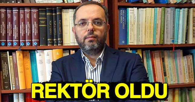 Tarihçi Erhan Afyoncu yeni üniversiteye rektör oldu