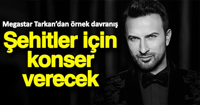 Tarkan'dan örnek davranış