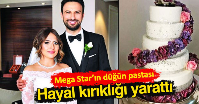 Tarkan'ın düğün pastası dalga konusu oldu