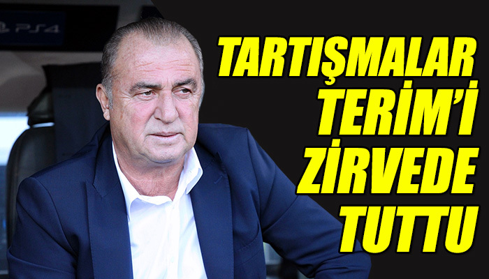 Tartışmalar Terim'i zirvede tuttu