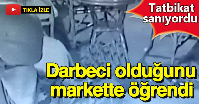 Tatbikat olduğunu sanan er gerçeği öğrenince şok oldu