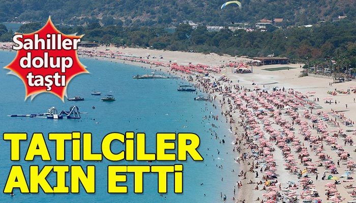Tatilciler bayramda Ege'nin güneyine akın etti