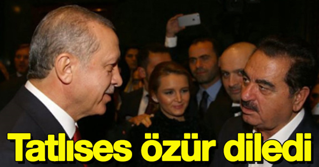Tatlıses, 29 Ekim için özür diledi