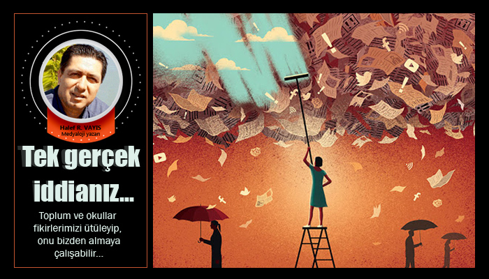 Tek gerçek iddianız…