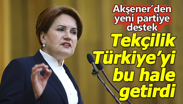 "Tekçiliğin Türkiye'yi getirdiği nokta ortada"