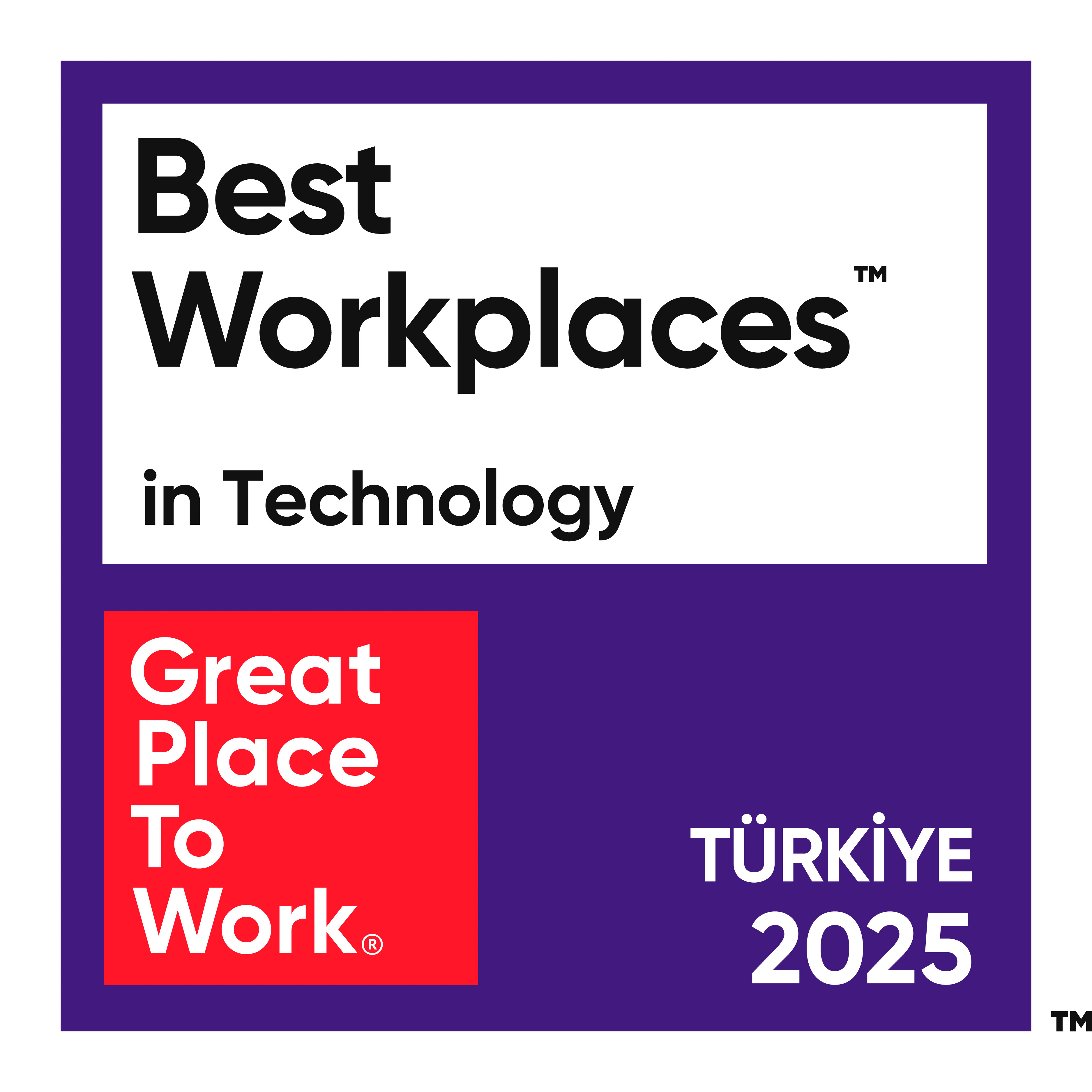 TeklifimGelsin, Best Workplaces in Technology™ 2025 listesinde
