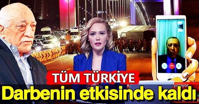 Temmuz'daki darbe girişimi Türkiye'nin gündemine oturdu