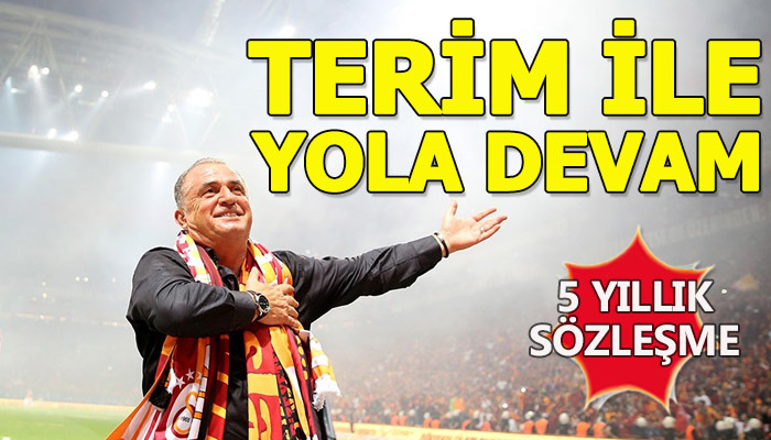 Terim ile 5 yıl daha 