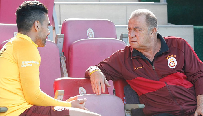 Terim ile Falcao arasında özel görüşme