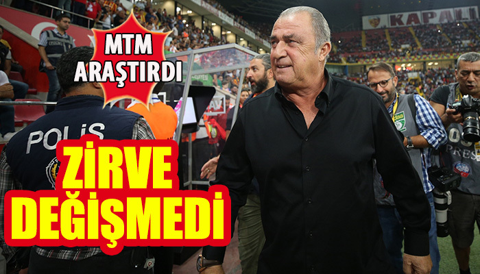Terim zirvenin değişmesine izin vermedi