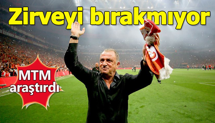 Terim zirveyi bırakmıyor