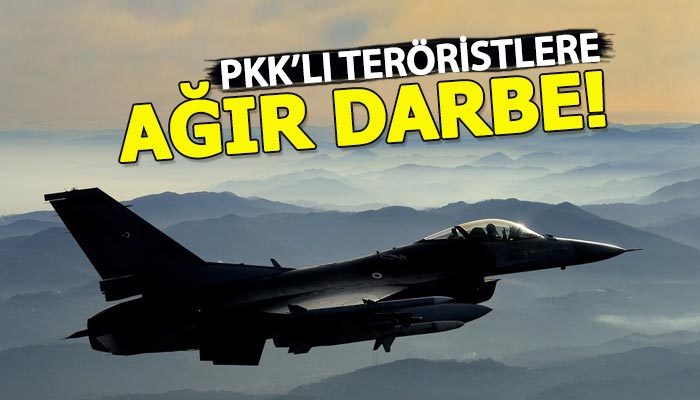 Terör örgütü PKK'ya ağır darbe!