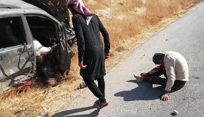 Teröristler Cerablus'da sivilleri vurdu! 2 ölü!